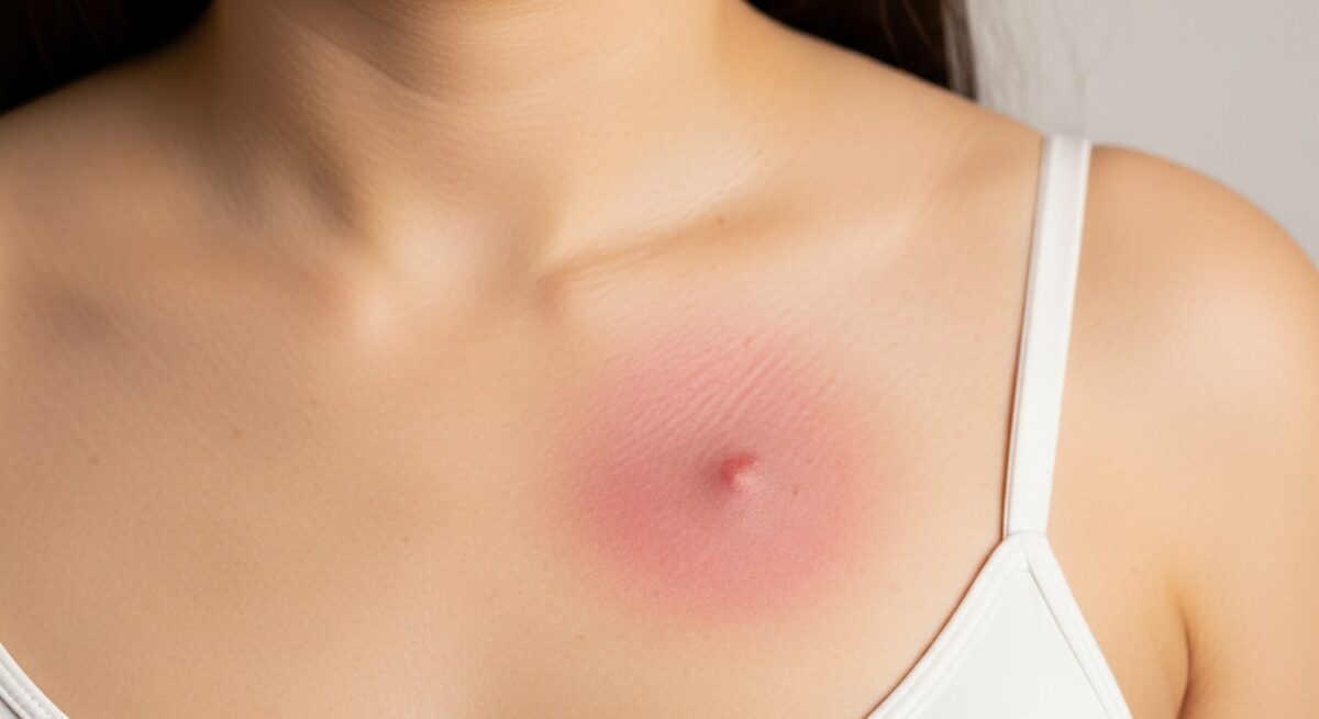 very early inflammatory breast cancer rash