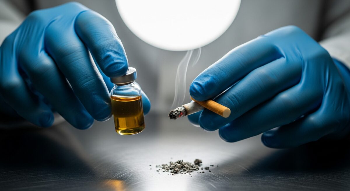 does nicotine cause cancer