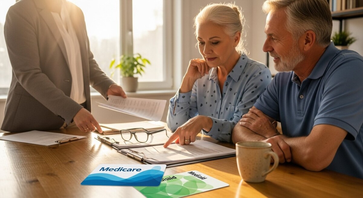 How does Medicare work with Medicaid?