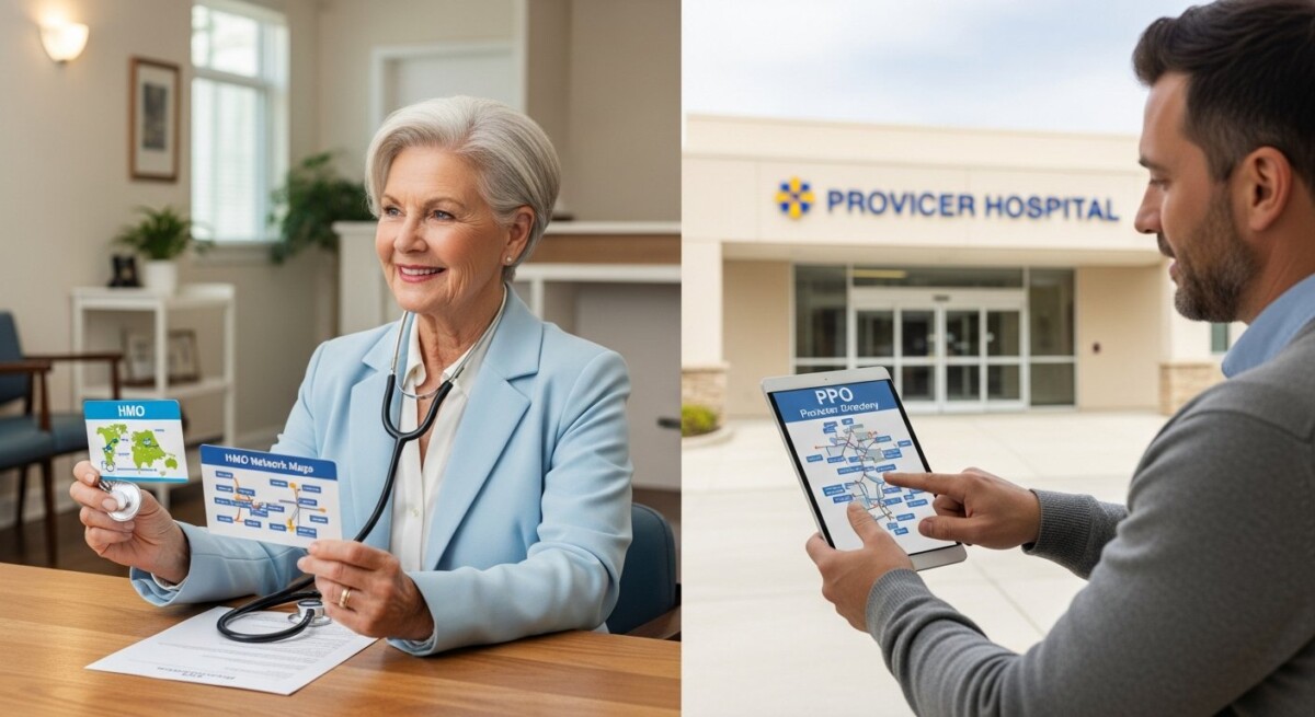 what is difference hmo vs ppo medicare